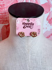Tied Together Stud Earrings  *Final Sale*