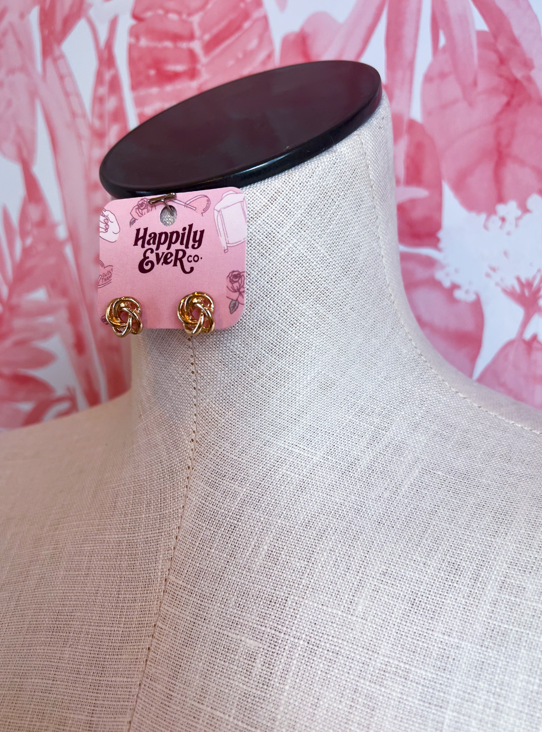 Tied Together Stud Earrings  *Final Sale*