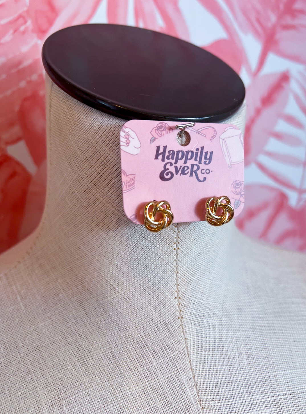 Tied Together Stud Earrings  *Final Sale*