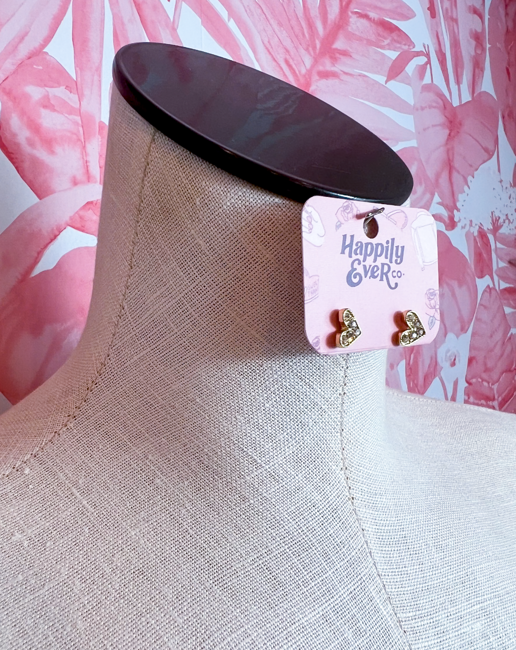 Sweetheart Stud Earrings *Final Sale*