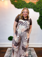 Harvest Patchwork Overalls