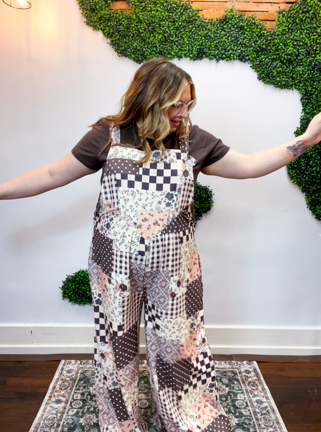 Harvest Patchwork Overalls