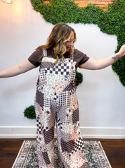 Harvest Patchwork Overalls