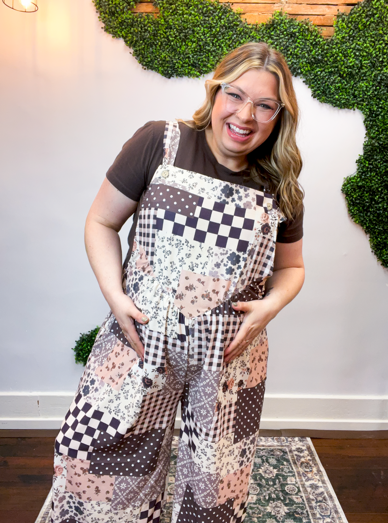 Harvest Patchwork Overalls