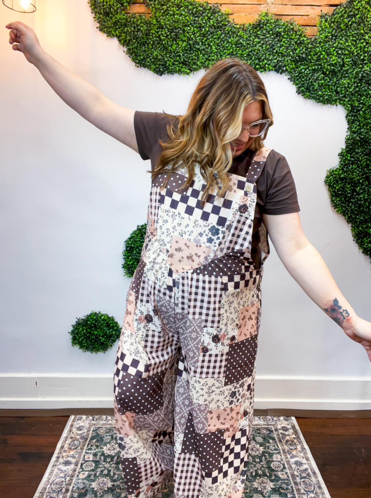Harvest Patchwork Overalls