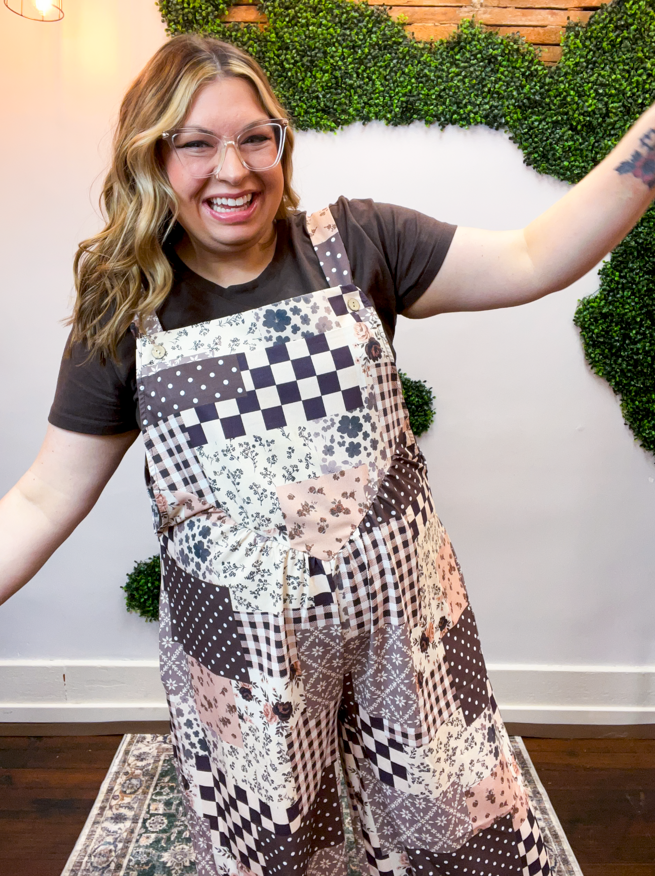 Harvest Patchwork Overalls