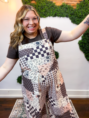 Harvest Patchwork Overalls