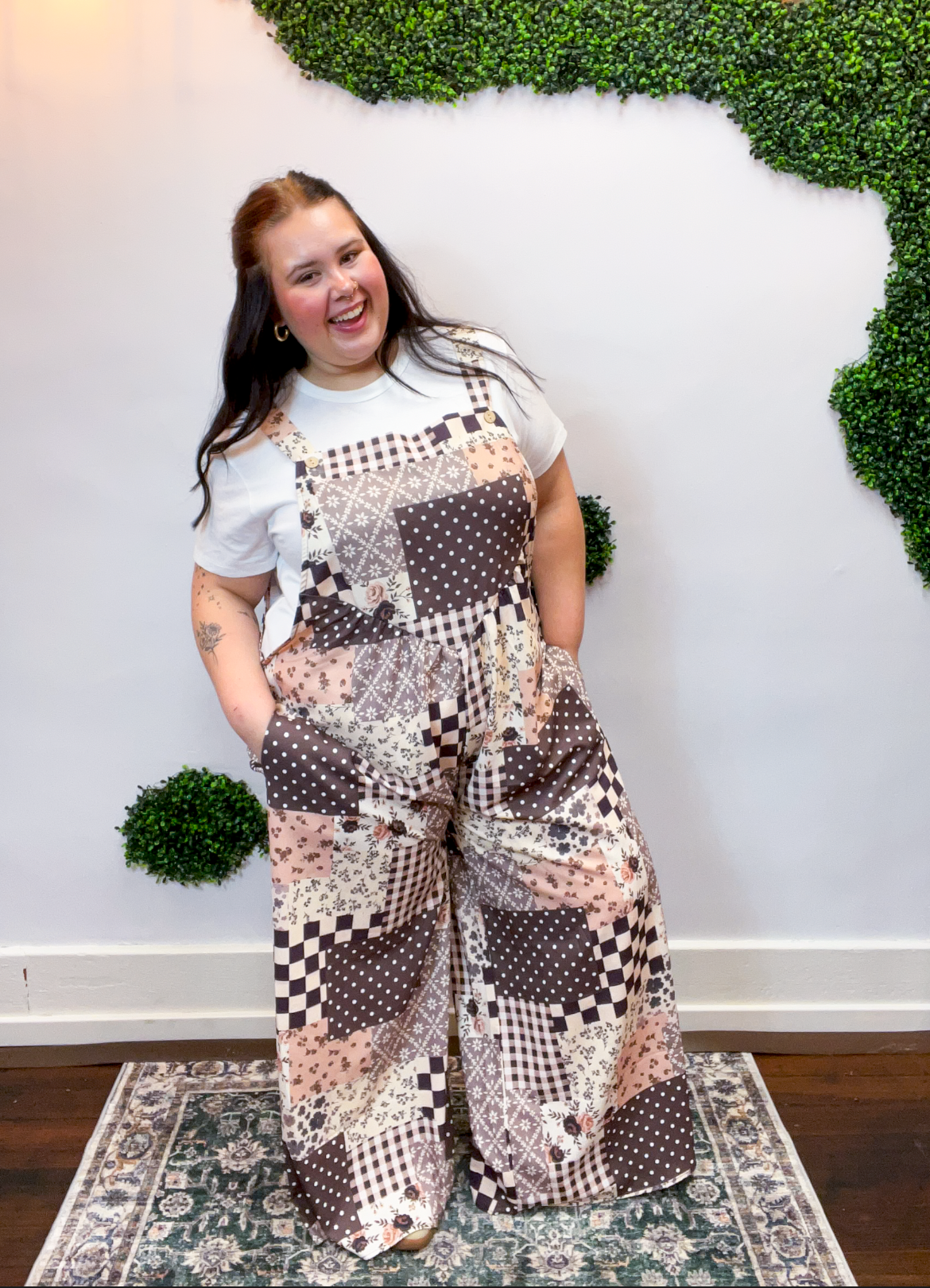Harvest Patchwork Overalls