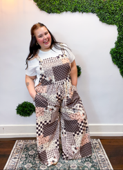 Harvest Patchwork Overalls