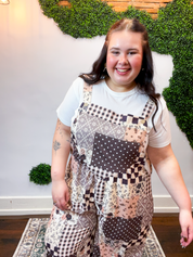 Harvest Patchwork Overalls