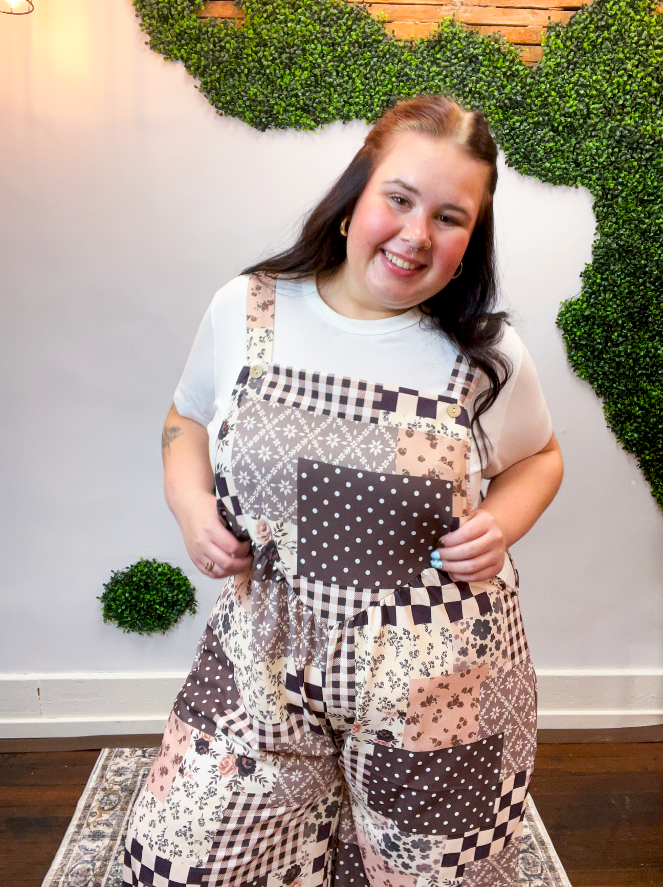 Harvest Patchwork Overalls