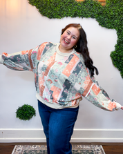Pieced Together Pullover