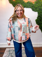 Pieced Together Pullover