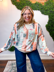 Pieced Together Pullover