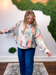 Pieced Together Pullover