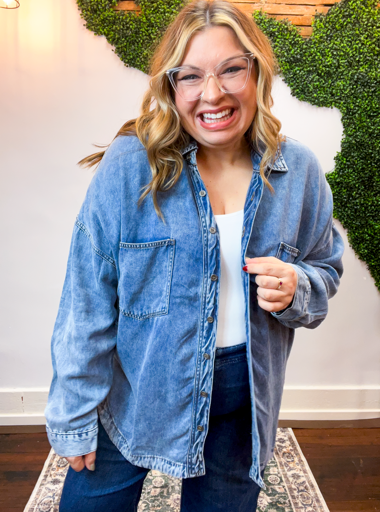 Laid Back Lovely Button Down Shirt