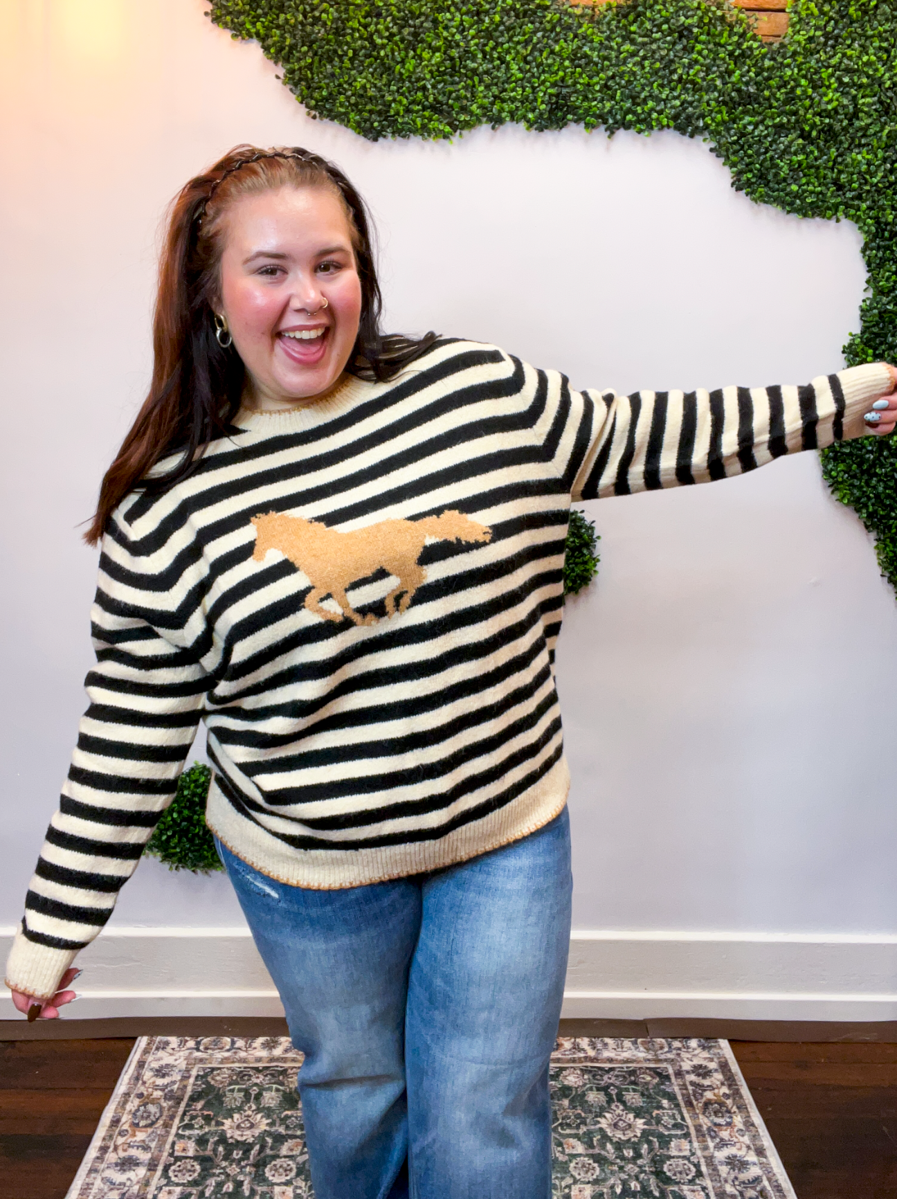 Stable Stripes Sweater