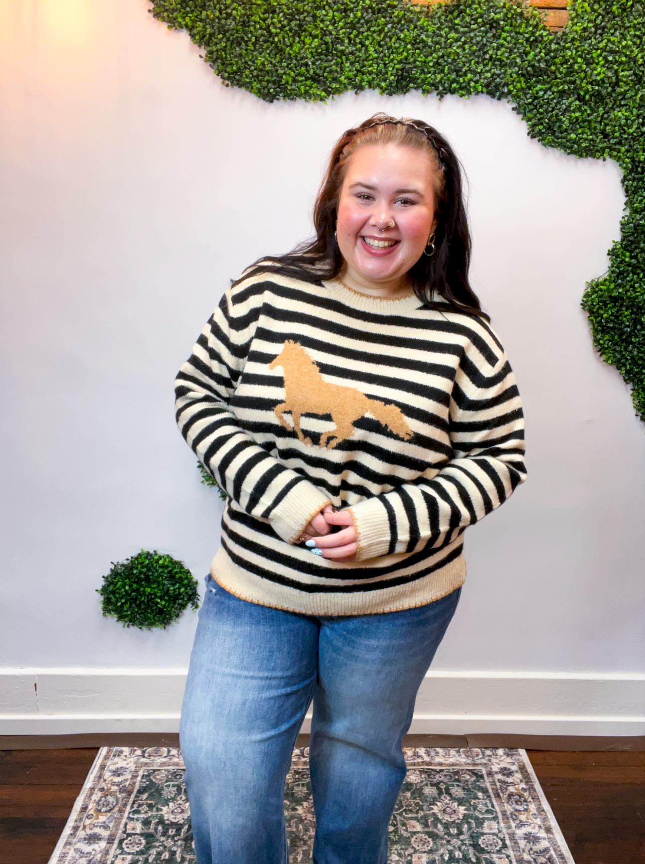 Stable Stripes Sweater