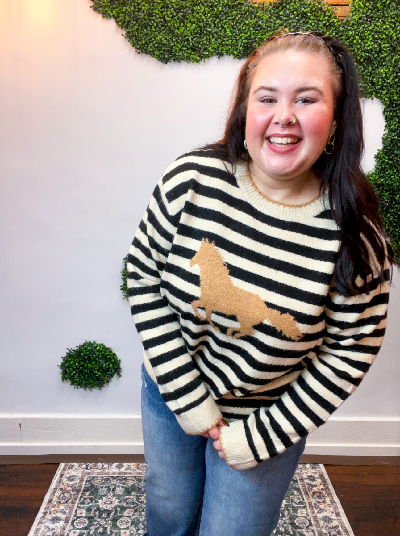 Stable Stripes Sweater