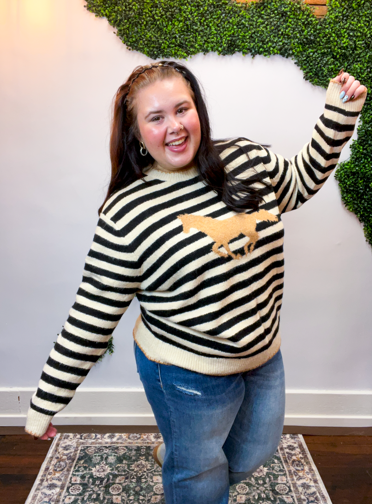Stable Stripes Sweater