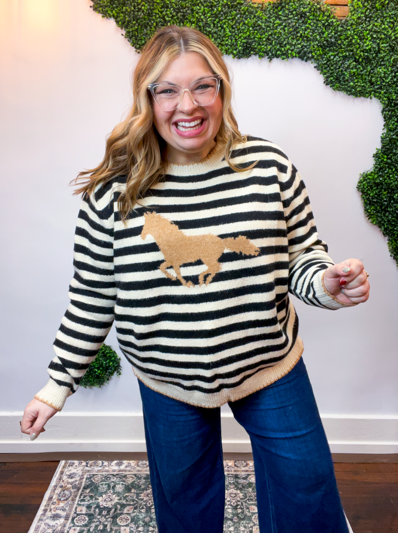 Stable Stripes Sweater