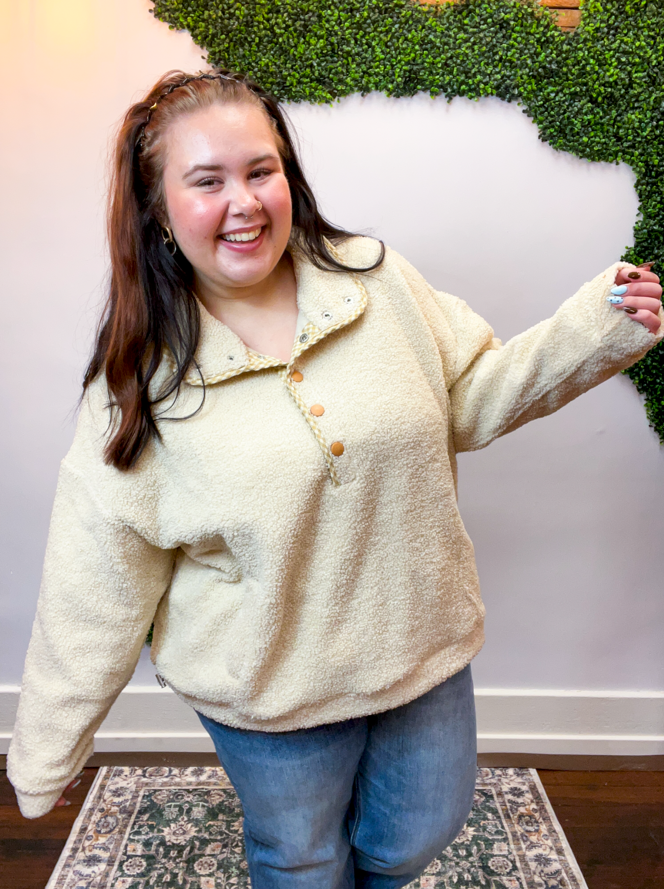 Cloud Nine Sherpa Pullover