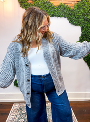 Smoke Grove Cable Cardigan