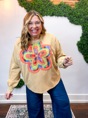 Wandering Bloom Pullover