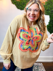 Wandering Bloom Pullover