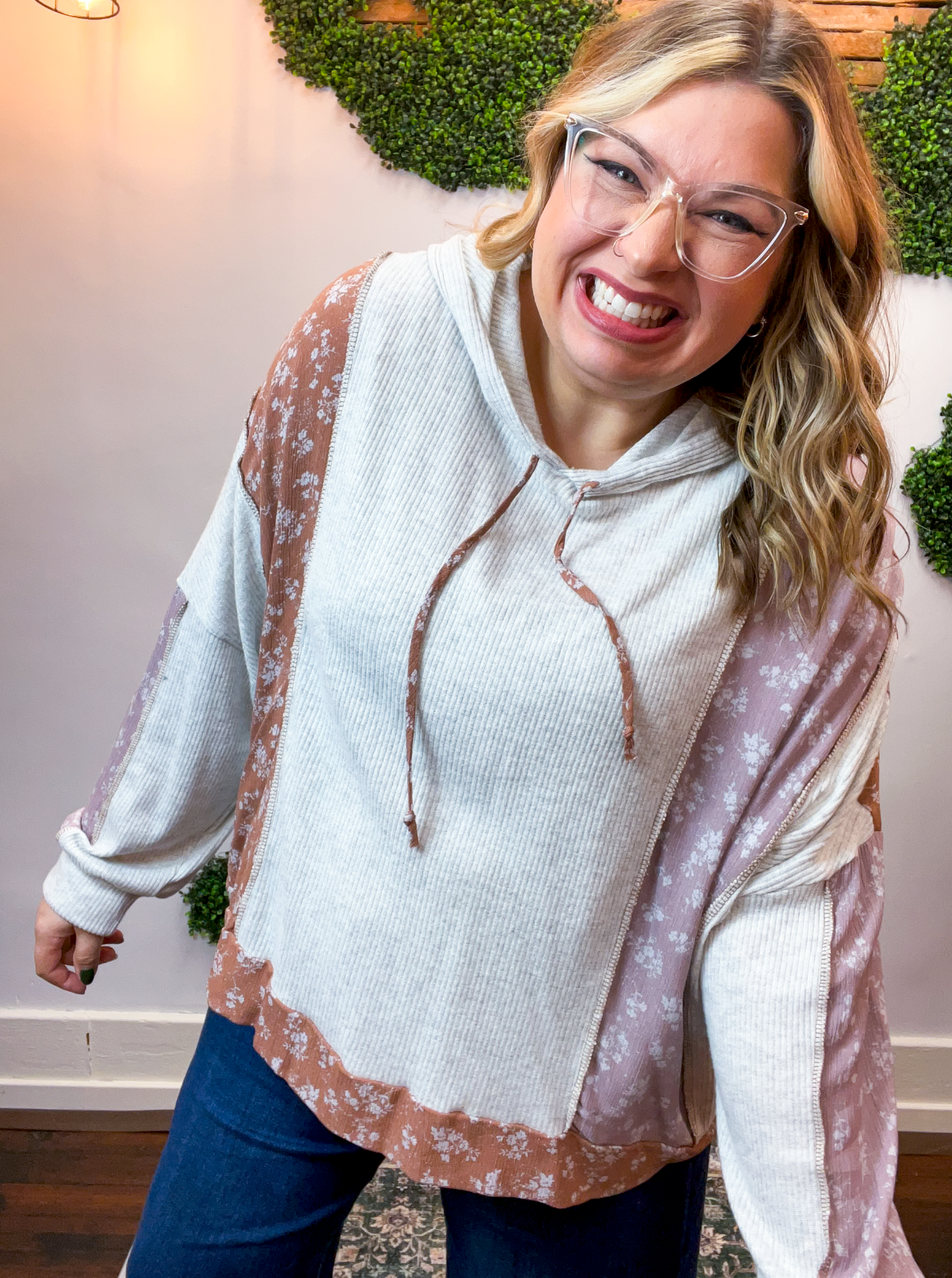 Mauve Meadow Hoodie