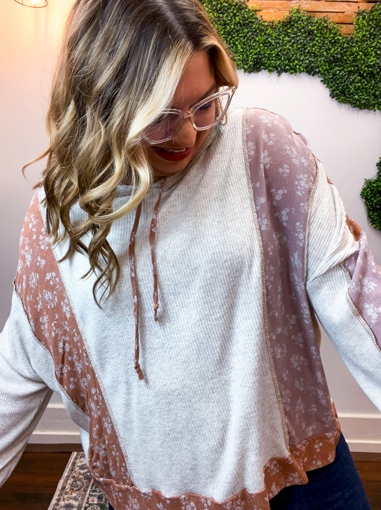 Mauve Meadow Hoodie