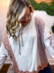 Mauve Meadow Hoodie