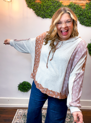 Mauve Meadow Hoodie