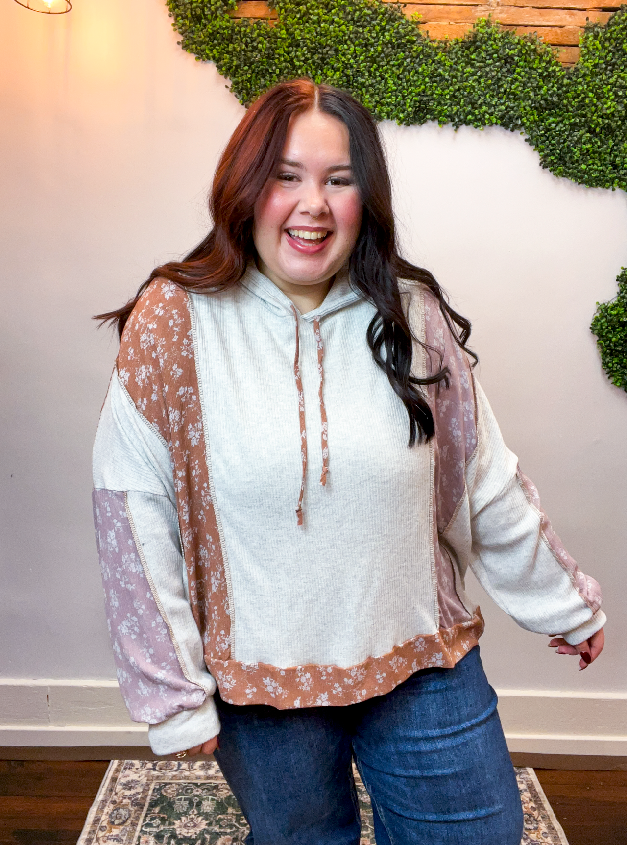 Mauve Meadow Hoodie