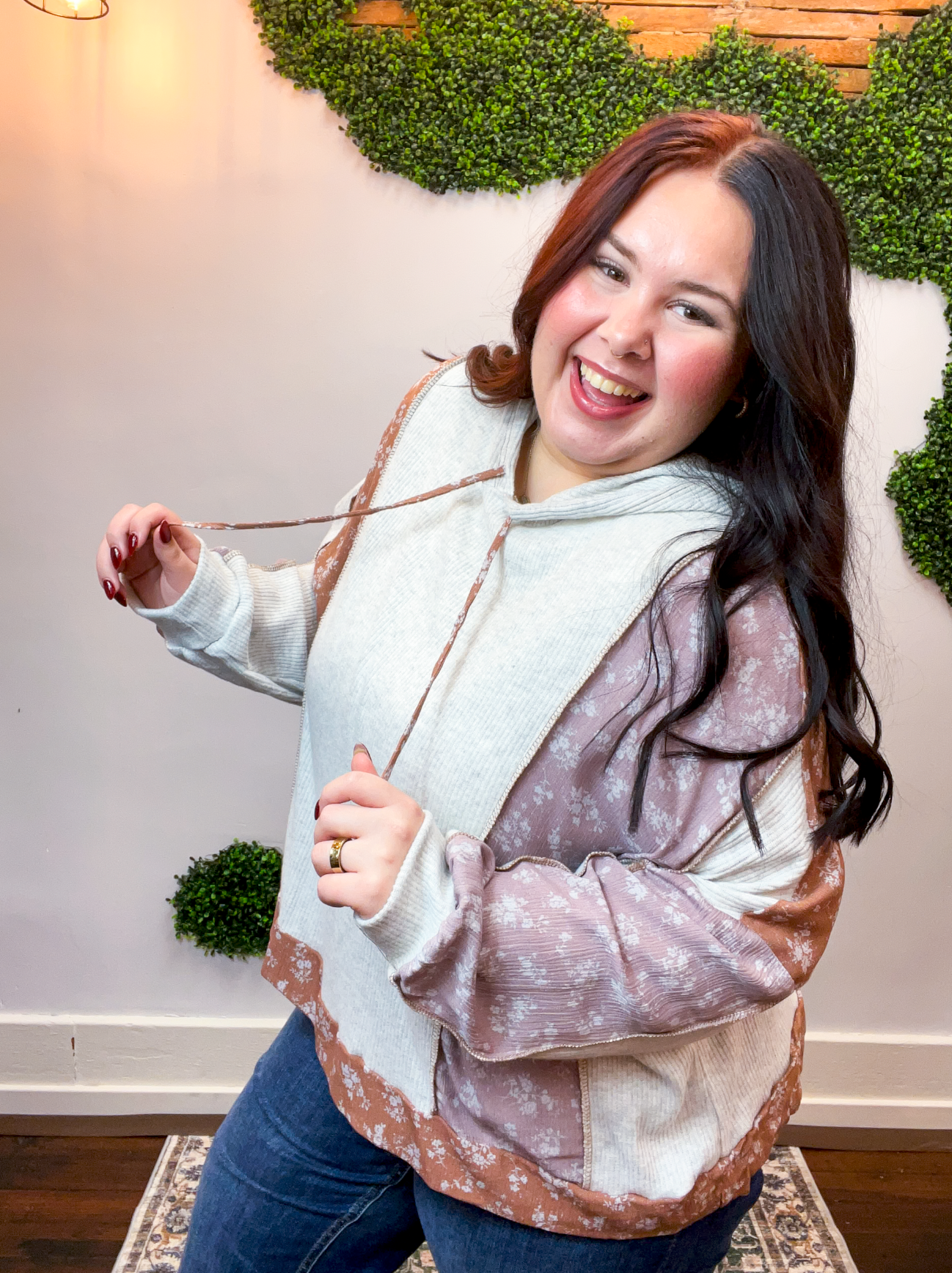 Mauve Meadow Hoodie