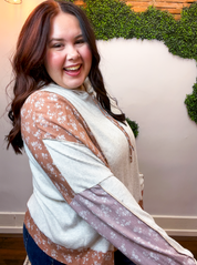 Mauve Meadow Hoodie