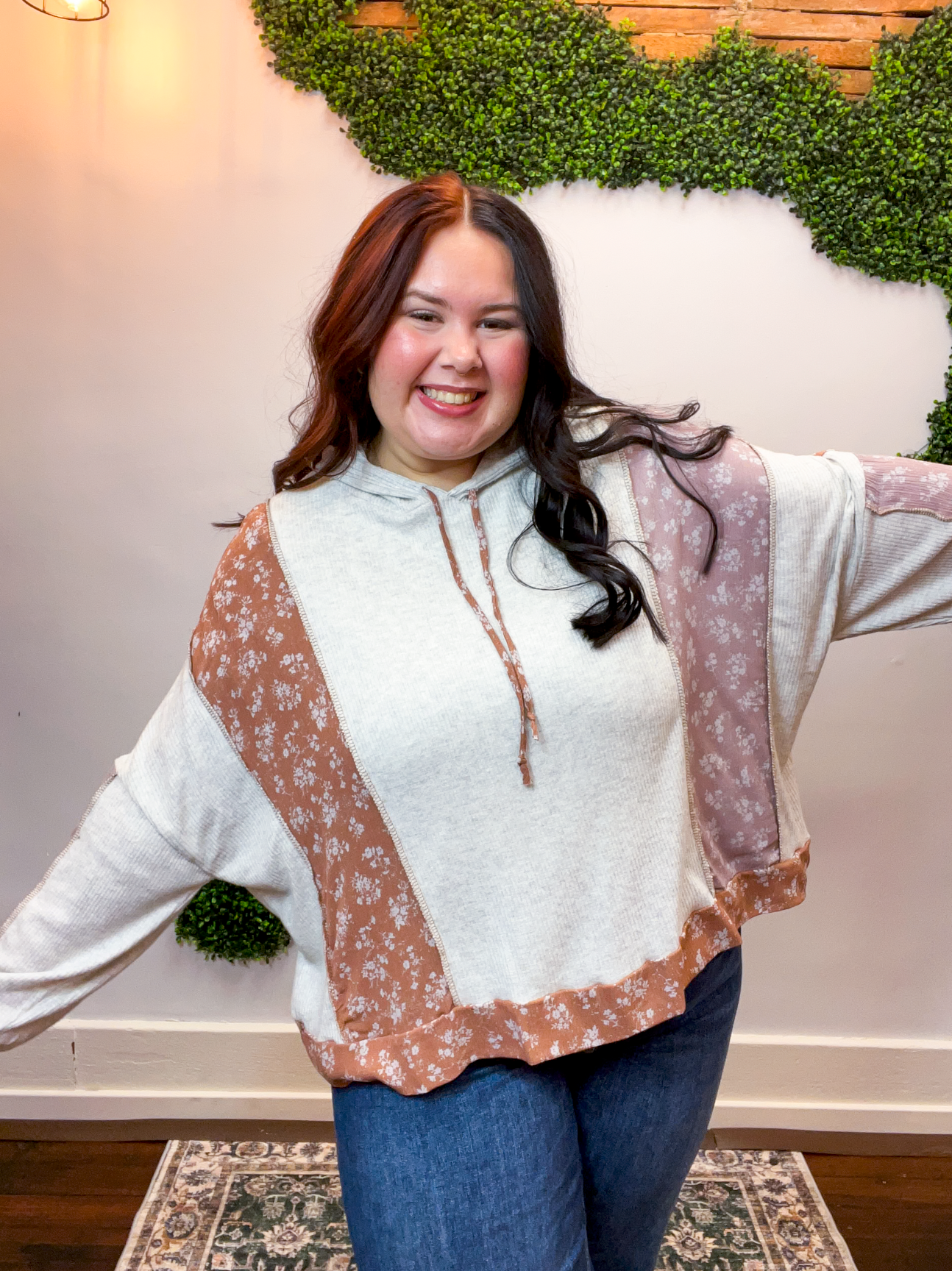 Mauve Meadow Hoodie