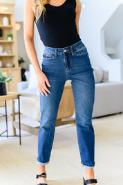 Downtown High Rise Boyfriend Judy Blue Jeans